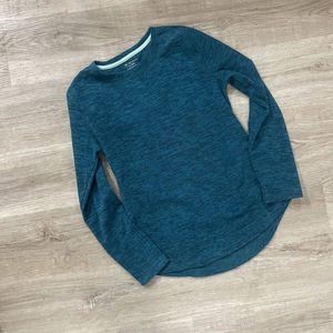 Tek Gear Women's Green Long Sleeve Pullover Sweater Size US Small